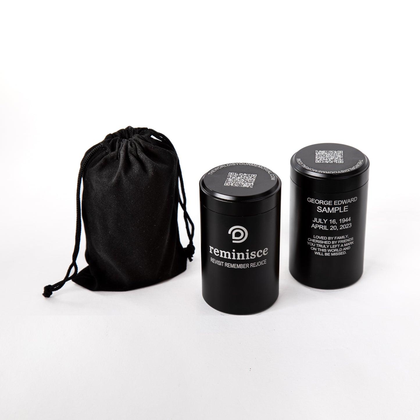 reminsce urn - Black